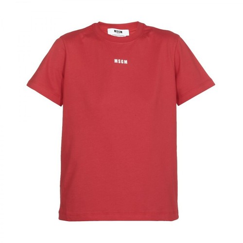 Msgm, T-shirt Czerwony, female, 434.00PLN
