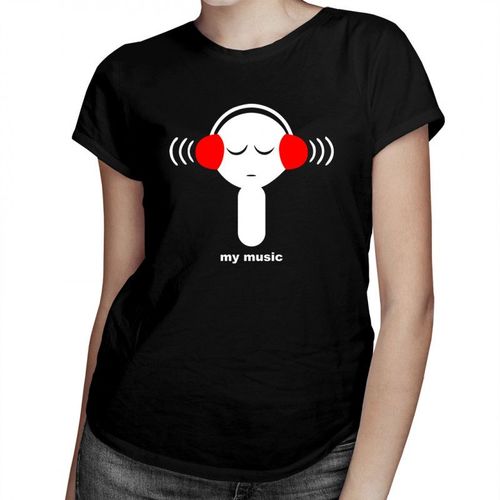 My Music - damska koszulka z nadrukiem 69.00PLN