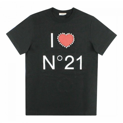 N21, T-shirt Czarny, unisex, 417.00PLN