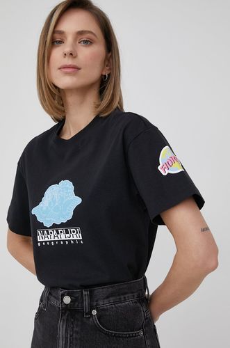 Napapijri t-shirt bawełniany Napapijri X Fiorucci 224.99PLN