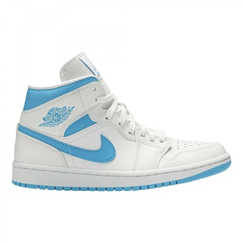 Nike, Air Jordan 1 Mid Sneakers Niebieski, male, 2109.00PLN