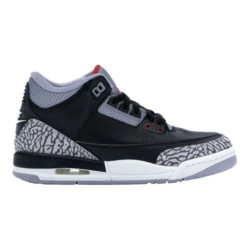 Nike, Air Jordan 3 Retro GS Cement Sneakers Czarny, female, 2451.00PLN