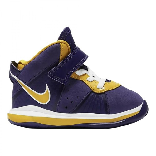 Nike, Lebron 8 Lakers Sneakers Niebieski, male, 1140.00PLN
