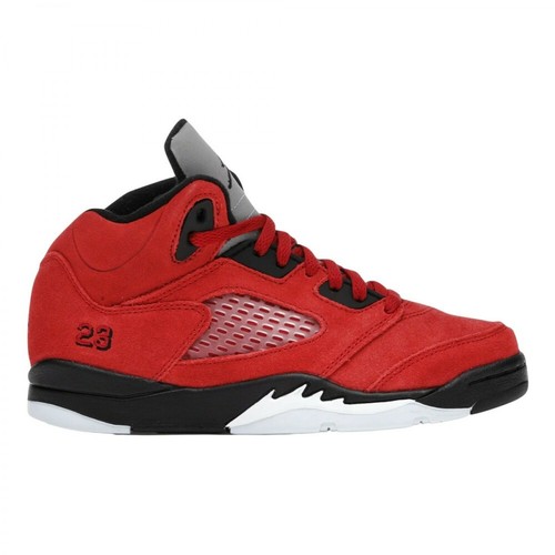 Nike, Sneakers Air Jordan 5 Retro Czerwony, male, 867.00PLN