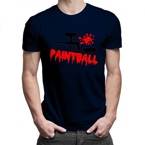 Paintball gun - męska koszulka z nadrukiem 69.00PLN
