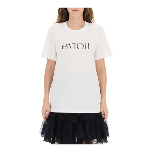 Patou, logo print t-shirt Biały, female, 607.00PLN