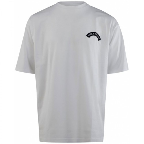 Paul & Shark, 21411011 T-shirt Biały, male, 320.00PLN