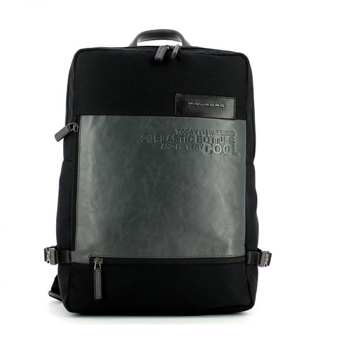 Piquadro, Large backpack for PC Ade 15.6 with Rfid Czarny, male, 851.00PLN