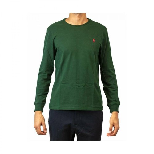 Polo Ralph Lauren, T-shirt Zielony, male, 284.20PLN