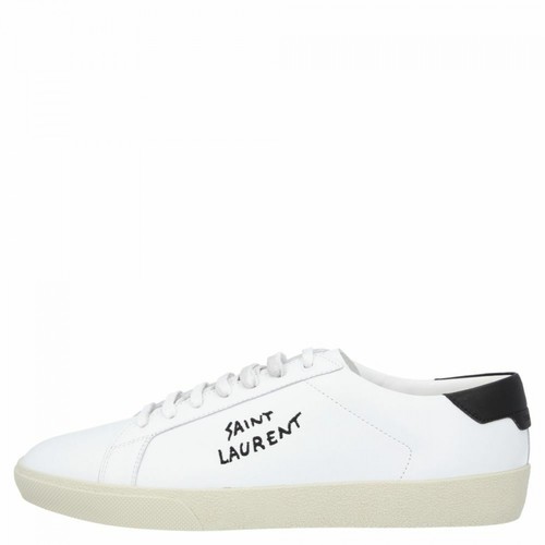 Saint Laurent, Court Classic sneakers Biały, male, 2426.00PLN