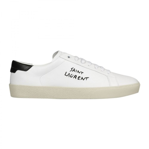 Saint Laurent, Signat Sneakers Biały, female, 2258.00PLN