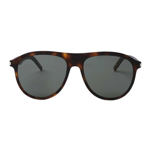 Saint Laurent, SL 432 Slim 002 sunglasses Brązowy, male, 1257.00PLN