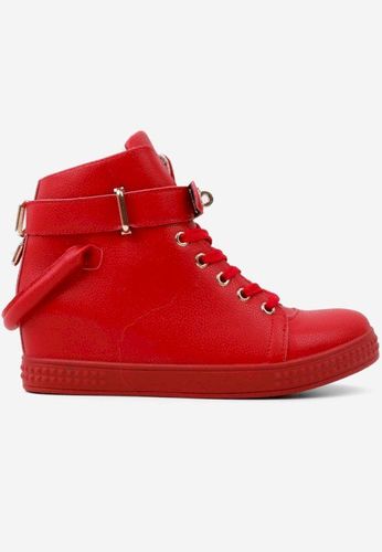 Sneakersy botki czerwone 2 Rurik 59.99PLN