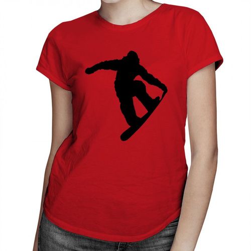 Snowboarder - damska koszulka z nadrukiem 69.00PLN