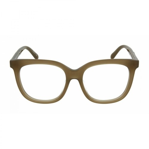 Stella McCartney Pre-owned, Kwadratowe okulary optyczne z octanu Brązowy, female, 830.00PLN