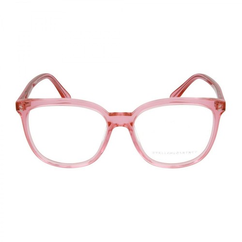 Stella McCartney, Round Acetate Optical Glasses Różowy, female, 735.00PLN