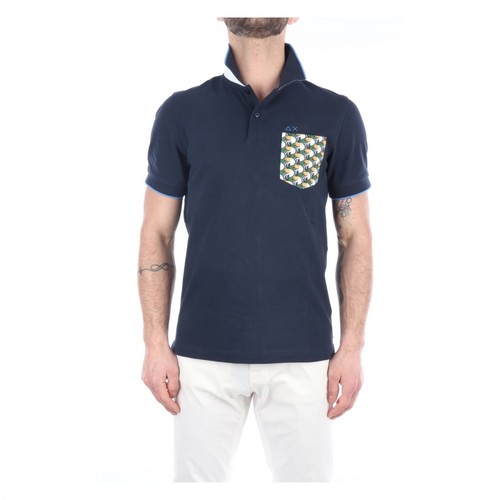 Sun 68, A31124 Short sleeves T-shirt Niebieski, male, 308.00PLN