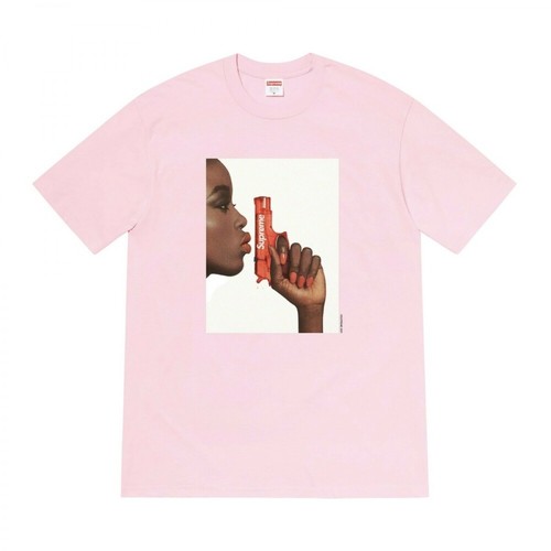 Supreme, T-shirt Różowy, male, 816.00PLN
