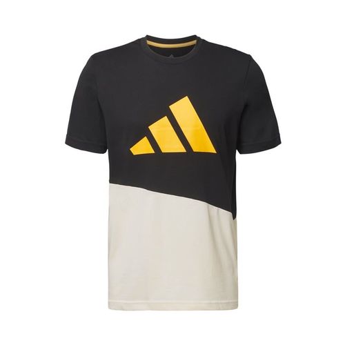 T-shirt o designie w stylu Colour Blocking z nadrukiem z logo 89.99PLN