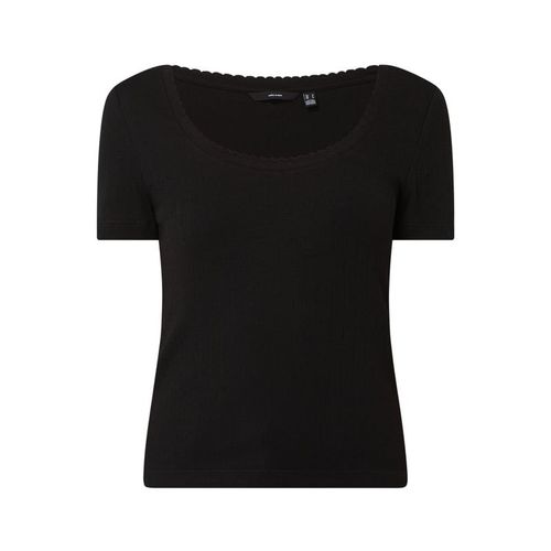 T-shirt z mieszanki bawełny ekologicznej model ‘Zoe’ 59.99PLN
