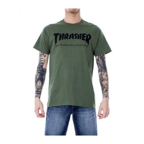 Thrasher, T-Shirt Zielony, male, 358.02PLN
