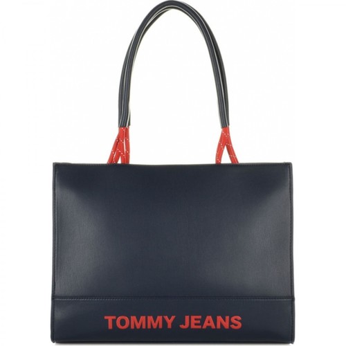 Tommy Jeans, bag Aw0Aw10158 Niebieski, female, 560.55PLN