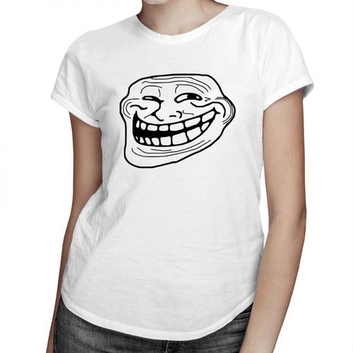 Troll face - damska koszulka z nadrukiem 69.00PLN