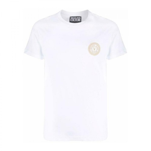 Versace Jeans Couture, T-Shirt Biały, male, 365.00PLN