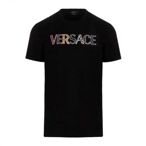 Versace, T-shirt Czarny, male, 2052.00PLN