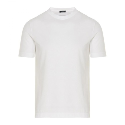 Zanone, Zanone T-shirts and Polos White Biały, male, 626.00PLN