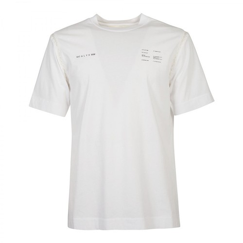 1017 Alyx 9SM, T-shirt Biały, male, 653.00PLN