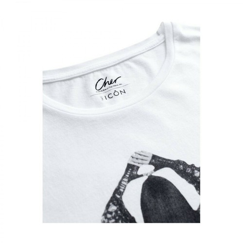 360 Icôn, Cher Poze T-Shirt Biały, male, 426.39PLN
