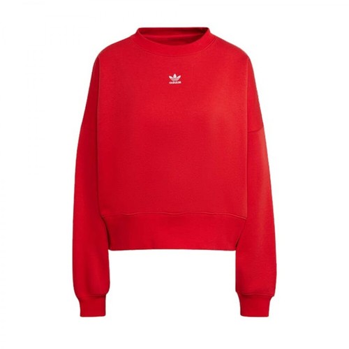 Adidas Originals, Bluza damska Adicolor Essentials Fleece Sweatshirt Czerwony, female, 263.35PLN
