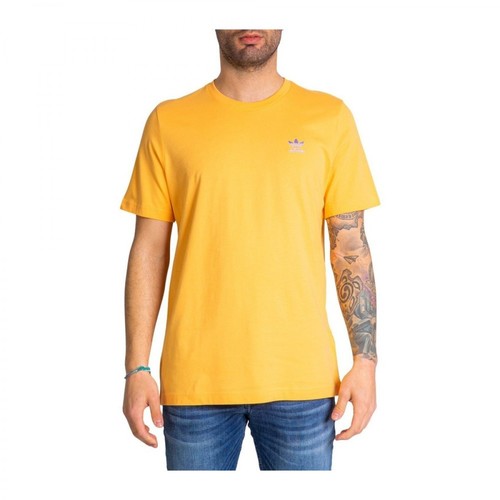 Adidas, T-shirt Żółty, male, 320.00PLN