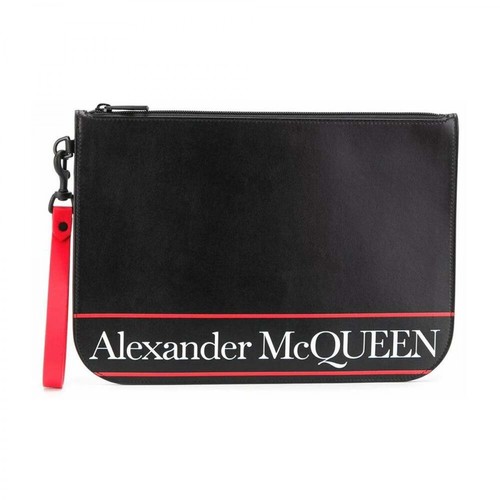 Alexander McQueen, Clutch Bag Czarny, female, 2062.07PLN