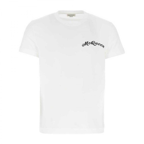 Alexander McQueen, T-Shirt Biały, male, 1232.00PLN