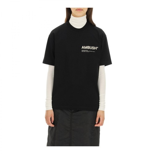 Ambush, coordinates logo printed t-shirt Czarny, female, 759.00PLN