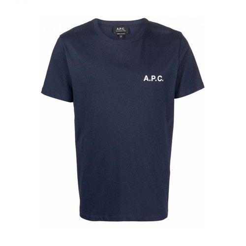 A.p.c., T-Shirt Niebieski, male, 434.00PLN