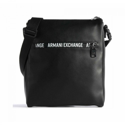 Armani Exchange, 952357 1A803 06021 Messanger Crossbody bag Czarny, female, 530.47PLN