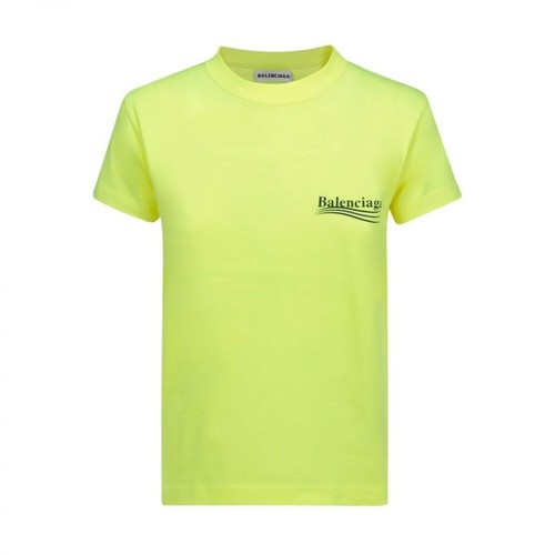 Balenciaga, 612964Tjvf77110 T-Shirt Żółty, female, 2187.00PLN