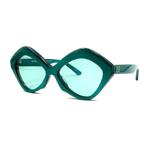 Balenciaga, Bb0125S Sunglasses Zielony, female, 1482.00PLN
