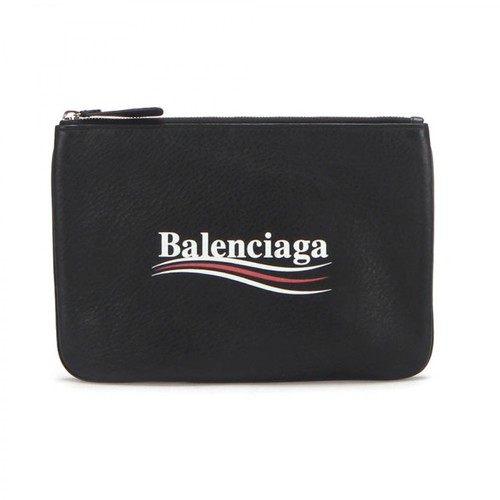 Balenciaga Vintage, Pre-owned Pouch Second Bag 516358 Czarny, female, 3192.00PLN