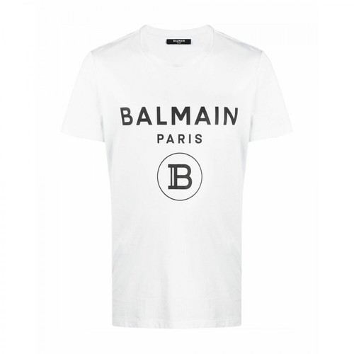 Balmain, T-shirt Biały, male, 414.00PLN