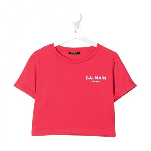 Balmain, T-shirt Fioletowy, female, 717.00PLN