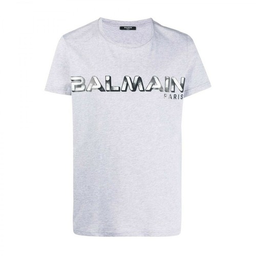 Balmain, T-Shirt Szary, male, 1710.00PLN