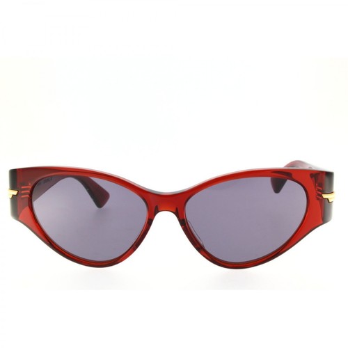 Bottega Veneta, Sunglasses Czerwony, female, 1168.00PLN