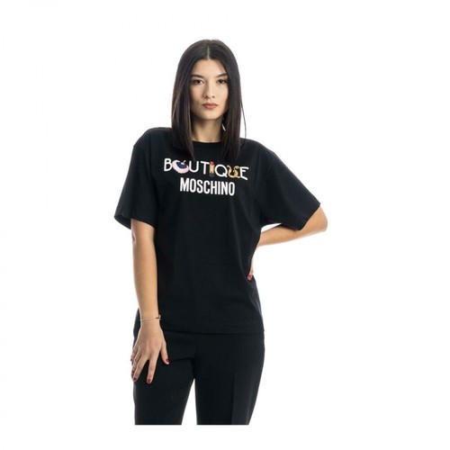 Boutique Moschino, T-Shirt Czarny, female, 602.40PLN