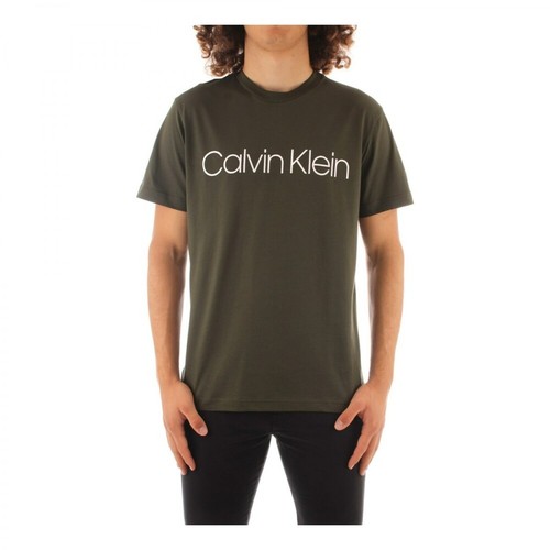 Calvin Klein, K10K103078 T-shirt Zielony, male, 278.00PLN