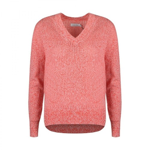 Calvin Klein, Sweter Różowy, female, 241.00PLN