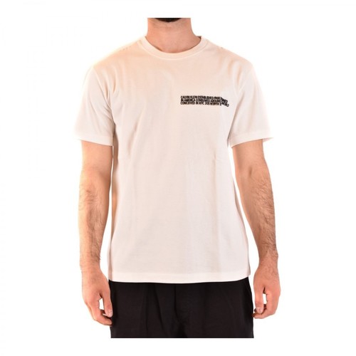 Calvin Klein, T-Shirt Biały, male, 941.00PLN